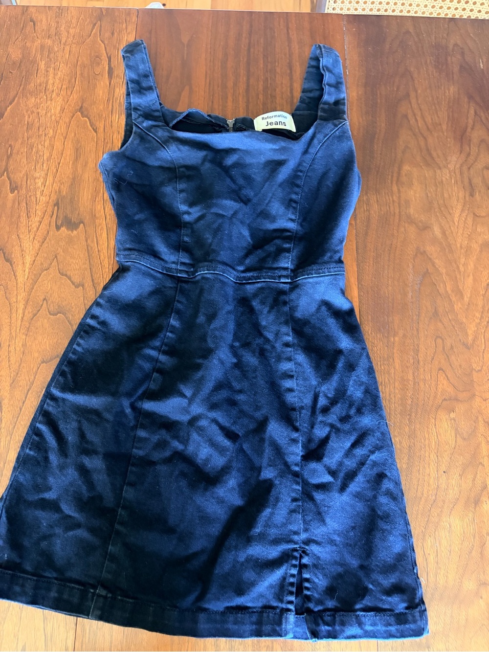 Reformation Denim Tank Mini Dress